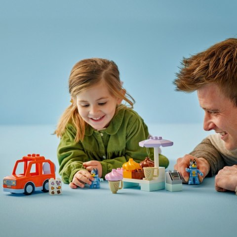 Klocki DUPLO Bluey 10458 Wyprawa po lody z Bluey LEGO