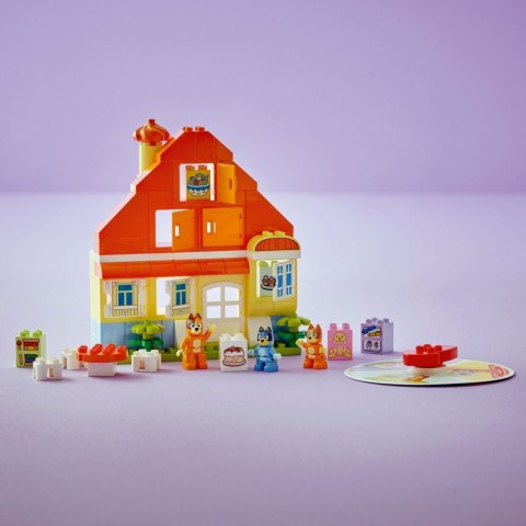 Klocki DUPLO Bluey 10459 Dom rodzinny Blue z grą pamięciową LEGO