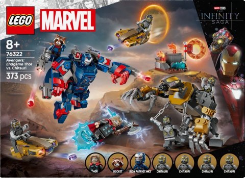 Klocki Super Heroes 76322 Avengers: Koniec gry Thor kontra Chitauri LEGO