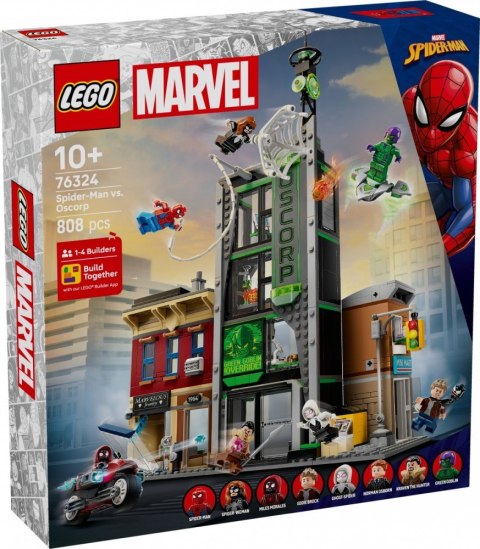 Klocki Super Heroes 76324 Spider-Man i Oscorp LEGO