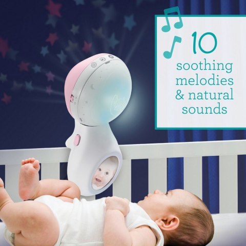 Infantino Muzyczna karuzelka 3w1 pudrowy róż B-kids