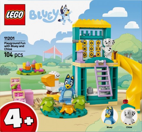 Klocki Bluey 11201 Blue i Łatka na placu zabaw LEGO Klocki Bluey 11201 Blue i Łatka na placu zabaw LEGO