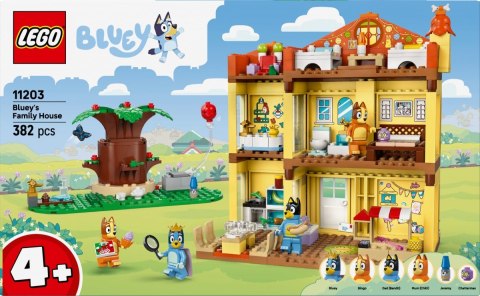 Klocki Bluey 11203 Dom rodzinny Blue LEGO Klocki Bluey 11203 Dom rodzinny Blue LEGO