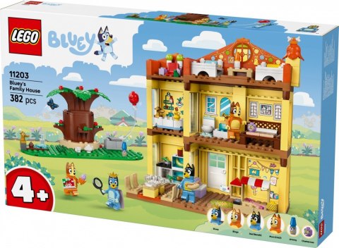 Klocki Bluey 11203 Dom rodzinny Blue LEGO Klocki Bluey 11203 Dom rodzinny Blue LEGO