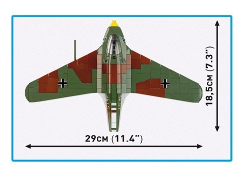 Klocki Messerschmitt Me 163B Komet 543 elementów Cobi Klocki