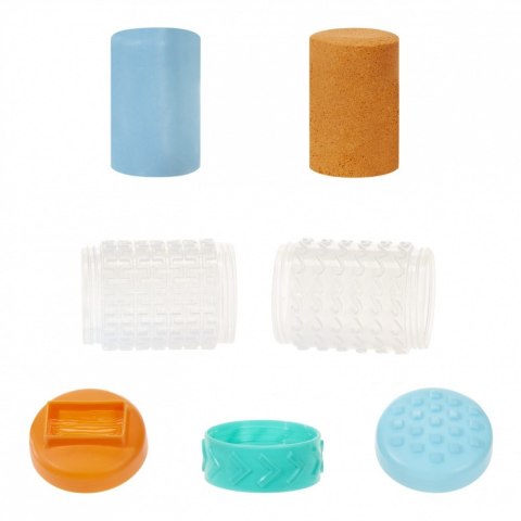 Masa plastyczna Wonder Factory Never Dry Dough błękitny, pomarańczowy MGA