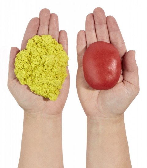 Masa plastyczna Wonder Factory Never Dry Dough czerwony, żółty MGA