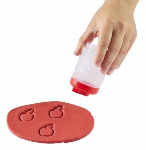 Masa plastyczna Wonder Factory Never Dry Dough czerwony, żółty MGA