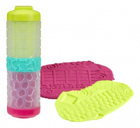 Masa plastyczna Wonder Factory Never Dry Dough limonkowy, różowy MGA