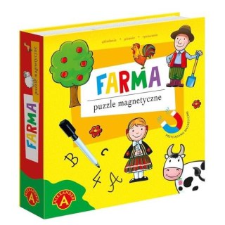 Puzzle magnetyczne Farma Alexander