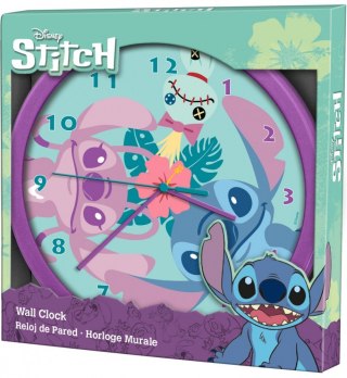 Zegar ścienny Stitch Angel 25cm Kids Euroswan
