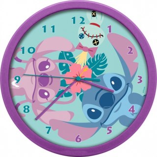 Zegar ścienny Stitch Angel 25cm Kids Euroswan