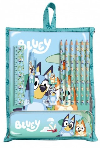Zestaw piśmienniczy 12 elementów Bluey Kids Euroswan