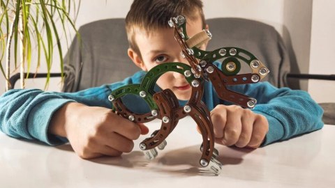 Zestaw konstrukcyjny Mały Konstruktor Dinozaury Triceratops Alexander