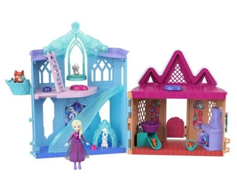 Domek dla lalek zimowy Disney Frozen Mattel