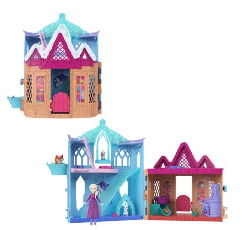 Domek dla lalek zimowy Disney Frozen Mattel