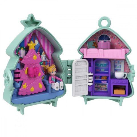 Figurki Polly Pocket Zestaw świąteczny 2-pak Mattel