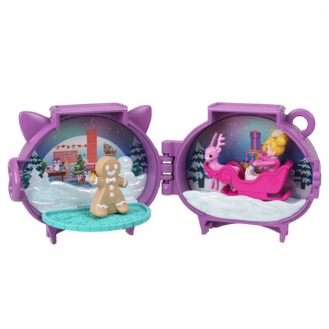 Figurki Polly Pocket Zestaw świąteczny 2-pak Mattel