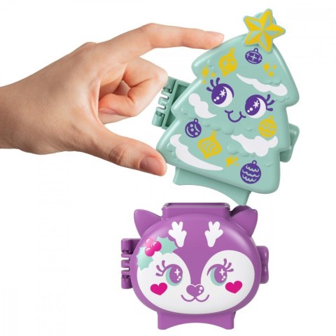 Figurki Polly Pocket Zestaw świąteczny 2-pak Mattel