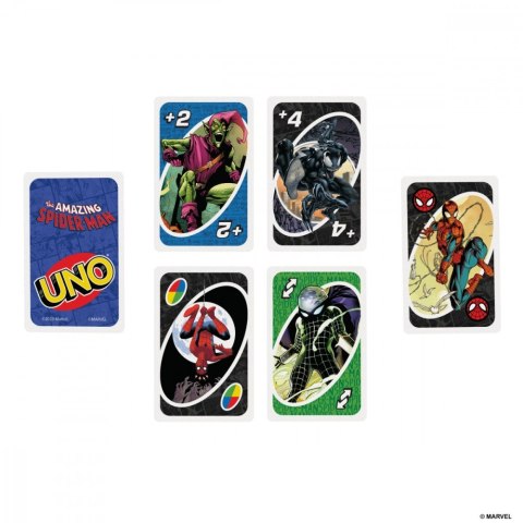 Gra UNO Spiderman Mattel