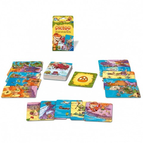 Gra karciana Pictoo Dino Ravensburger Polska