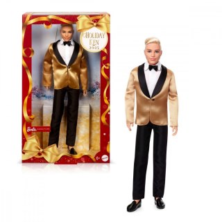 Lalka Barbie Ken Holiday kolekcjinerska 2025 Mattel