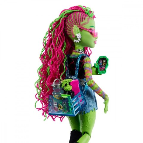 Lalka Monster High Venus McFlytrap + kotek Chewlian Mattel