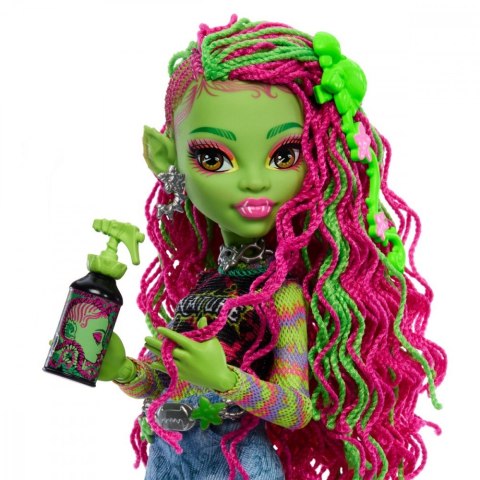 Lalka Monster High Venus McFlytrap + kotek Chewlian Mattel