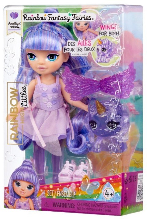 Lalka Rainbow High Little Rainbow, Amethyst (purple) MGA