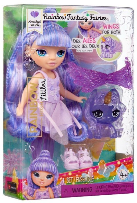 Lalka Rainbow High Little Rainbow, Amethyst (purple) MGA