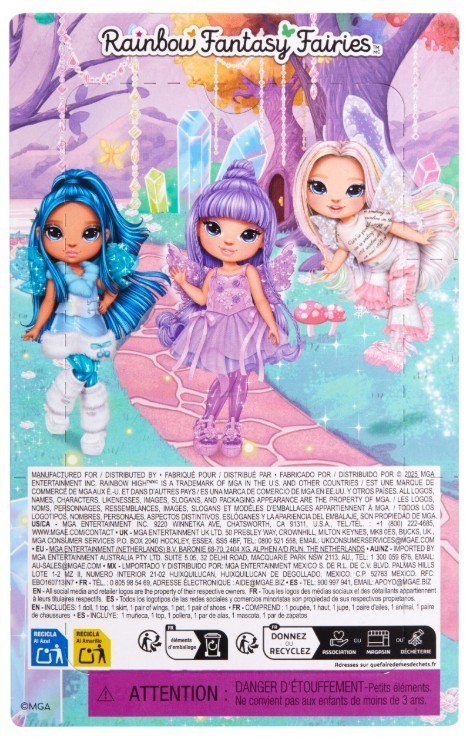 Lalka Rainbow High Little Rainbow, Sapphire (blue) MGA