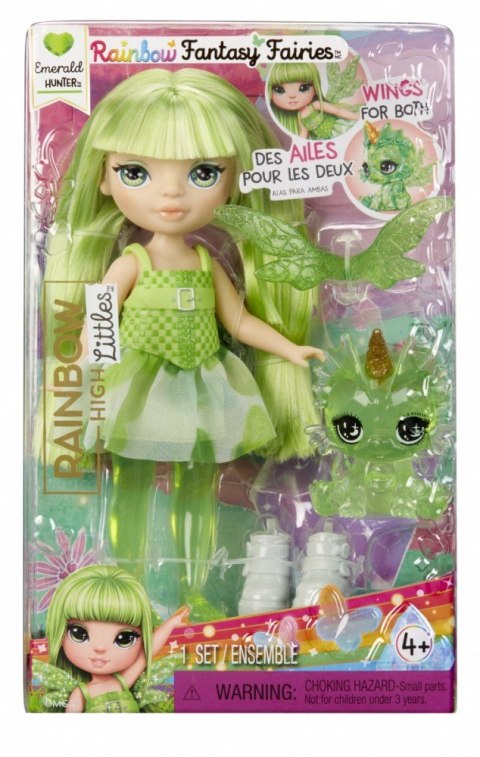 Lalka Rainbow High Littles Rainbow, Emerald Green MGA