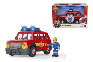 Pojazd Strażak Sam Jeep 4x4 Pierwsza pomoc Simba