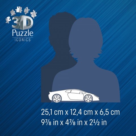 Puzzle 3D 158 elementów Samochód Lamborghini Huracan EVO Verde Ravensburger Polska