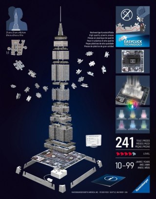 Puzzle 3D Empire State Building Ravensburger Polska