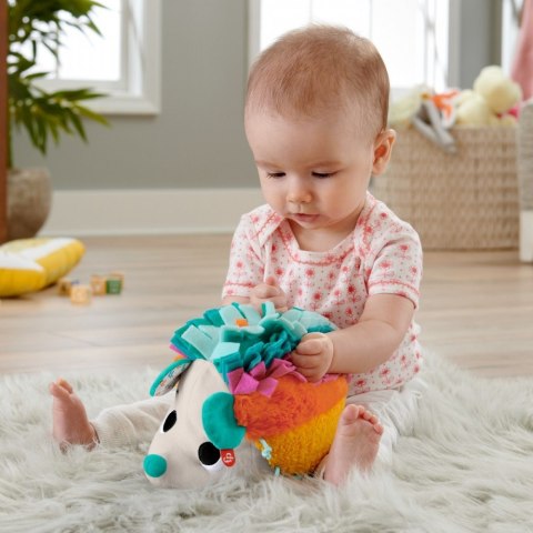 Sensoryczna przytulanka Kolorowy jeż Fisher Price