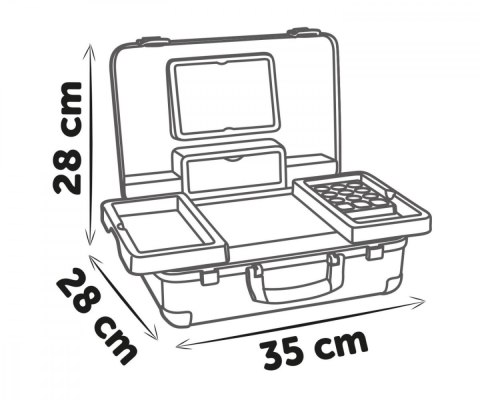 Walizka Beauty z 13 akcesoriami Smoby