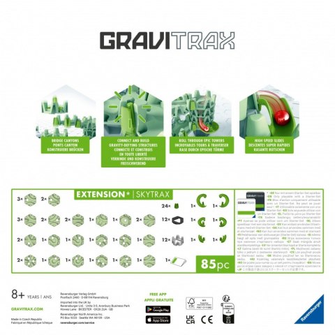 Zestaw uzupełniający Gravitrax Skytrax Ravensburger Polska