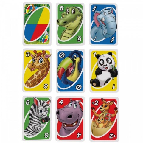 Gra UNO Junior Refresh Mattel
