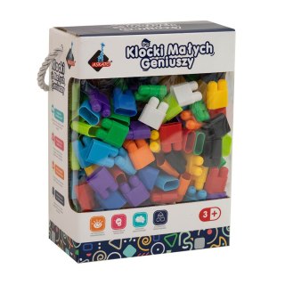 Klocki Małych Geniuszy Cegiełki 260 elementów ASKATO