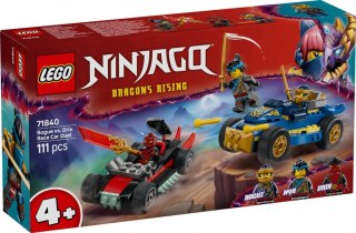 Klocki Ninjago 71840 Pojedynek wyścigowy Rogue kontra Drix LEGO