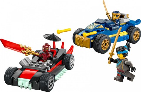 Klocki Ninjago 71840 Pojedynek wyścigowy Rogue kontra Drix LEGO