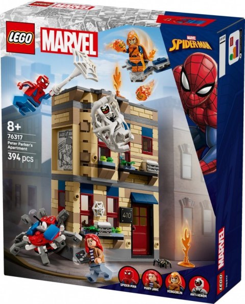 Klocki Super Heroes 76317 Mieszkanie Petera Parkera LEGO