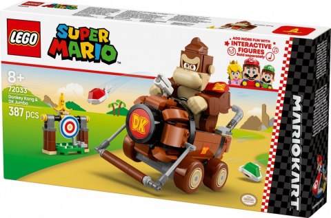 Klocki Super Mario 72033 Mario Kart - Donkey Kong i DK Jumbo LEGO