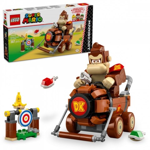 Klocki Super Mario 72033 Mario Kart - Donkey Kong i DK Jumbo LEGO