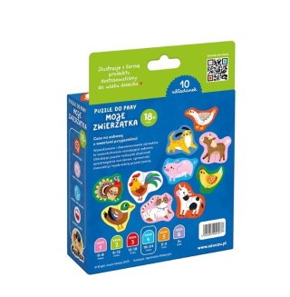 Puzzle do pary - Moje zwierzątka CzuCzu