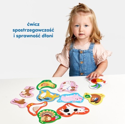Puzzle do pary - Moje zwierzątka CzuCzu