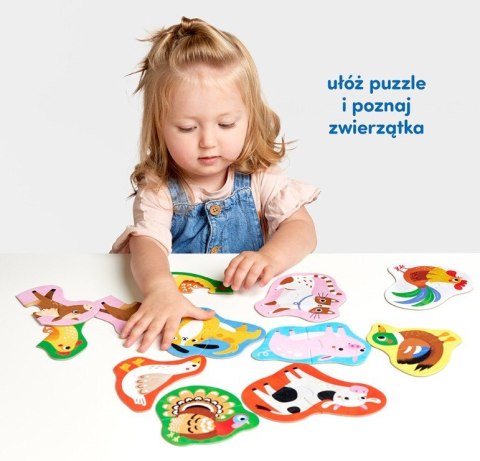 Puzzle do pary - Moje zwierzątka CzuCzu