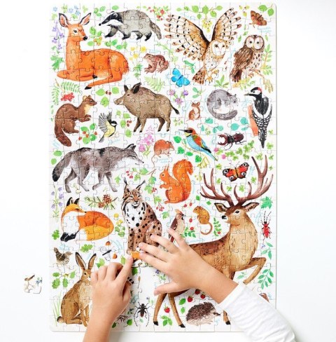 Puzzle odkrywcy - Dzika przyroda 300 elementów CzuCzu
