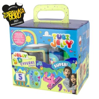 Zestaw Tubi Jelly 6 kolorów male akwarium Cyferki TUBAN